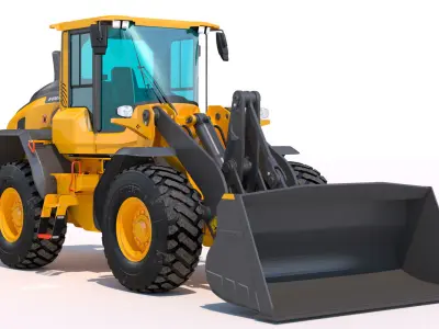 Wheel loader Volvo L60H 3D model