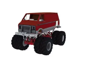 rc truck 3D model