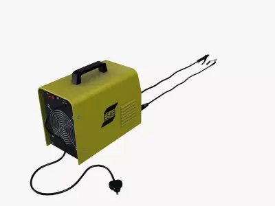 Welding machine 3D model 2
