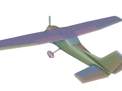Cessna 182 Skylane 3D model buy