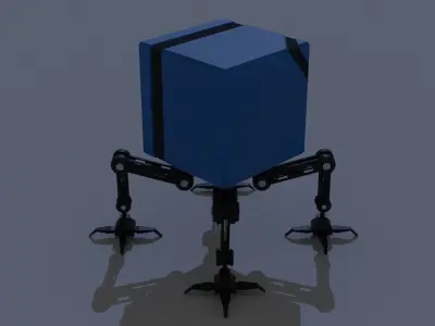 Cub Robot  Free 3D model