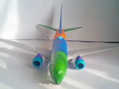 181213 Model kit Boeing 737-700 Sharklet Down 3D print model