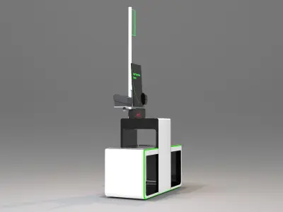 Self checkout design 3D model