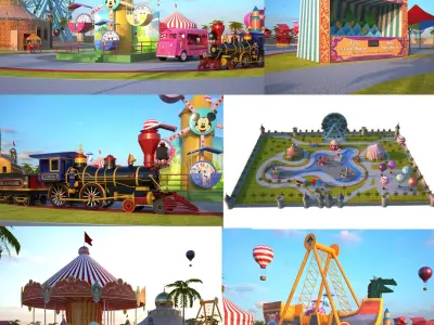  Amusement Theme Park 