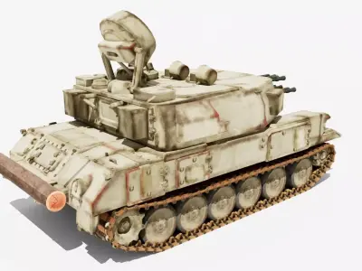 ZSU-23-4 Shilka 3D model purchase