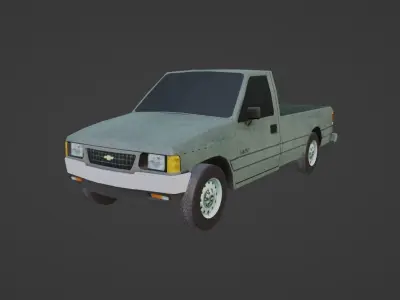 Chevrolet Luv 1992 Low-poly 3D model