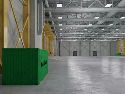 Warehouse 20 3D model purchase