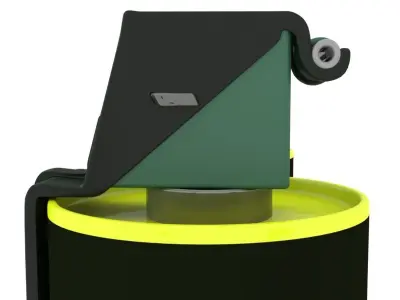 HAND GRENADA Free low-poly 3D model