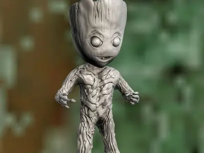 Baby groot 3D model