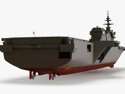  Izumo Aircraft Carrier 