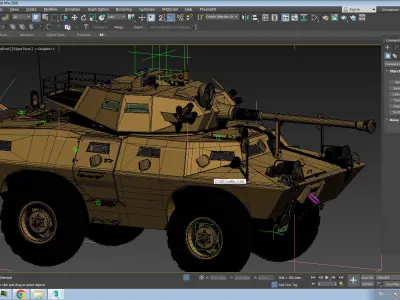 Cadillac V150 3D model
