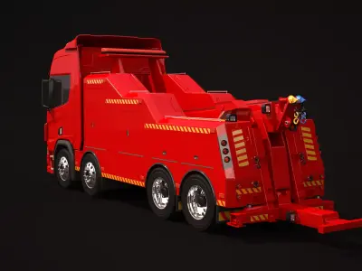 Generic Recovery Truck 3D model