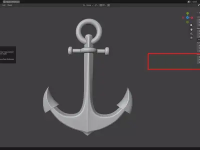 Anchor 3D print model