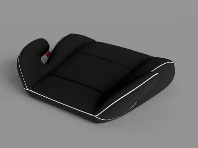 child booster seat 3D model