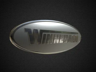 winnebago logo 3D model from CGTrader