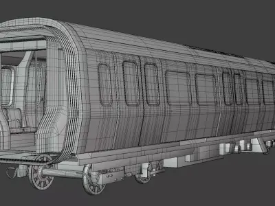 British train and London underground 3D Model Pack