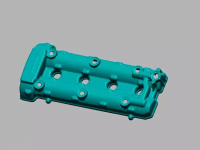 Suzuki Hayabusa Gen 1 1999 to 2007 Valve Cover 3D Scan CAD STL  3D model