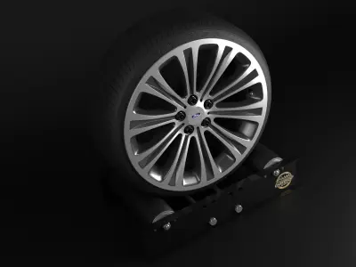 Ford Falcon G6ET Low-poly 3D model