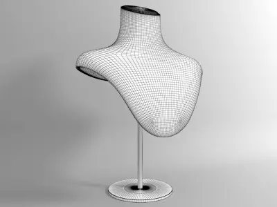 Neck Mannequin 3D model