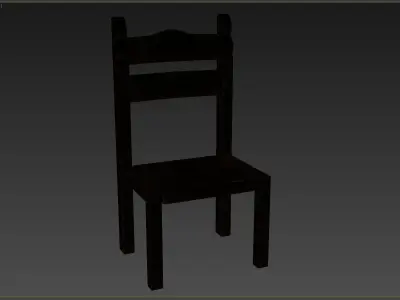 Medieval Rustic Low-poly 3D model