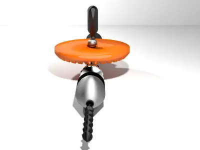 Craftsman Handtools - Hand Drill 3D model