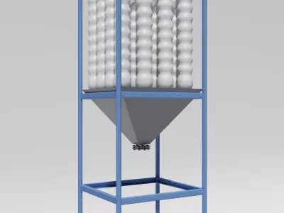 industrial equipment 3D model get