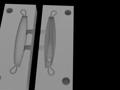 3d model mold jig fishing 3D model