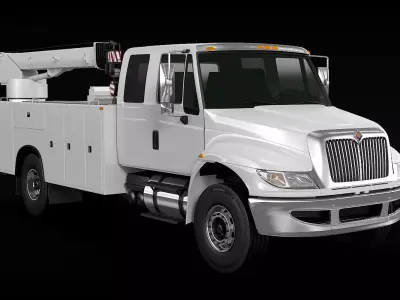 Service Truck 3D model purchase