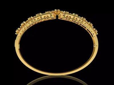 Art Deco Bracelet 32 3D print model