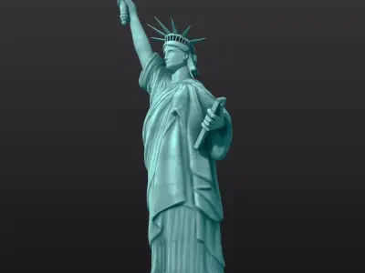 Statue of Liberty 3D model from CGTrader