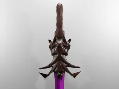 sword 3D model 9
