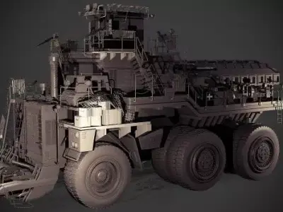 Slave Hauler 3D model