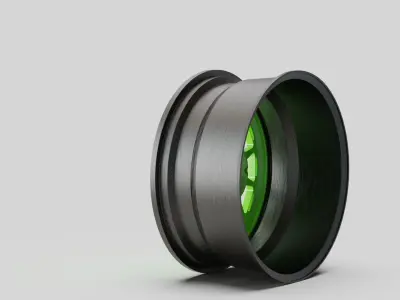 roti wheel rims america 3D model