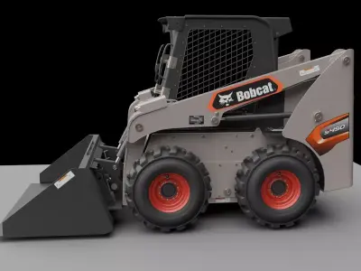 Bobcat Skid Steer Loader S450 3D model