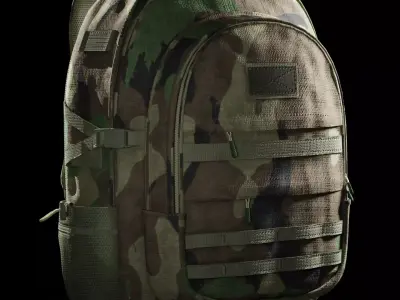 Backpack HAKKI 3D model