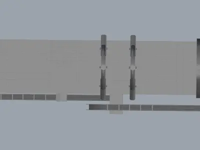 Lathe Machine with DRO 2  3D model
