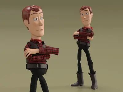  Farm Cowboy Toy 