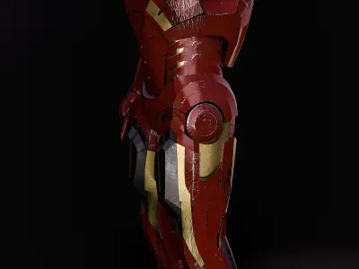 Iron Man Mark 7 3D model purchase