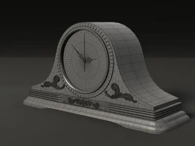 Mantle Clock 3D model