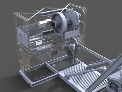 ROV UNIT Container LARS 3D print model