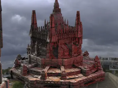 Arch Barons Tower 3  3D model