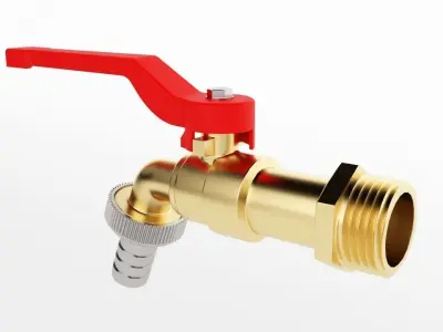 Ball Valve 3D model buy