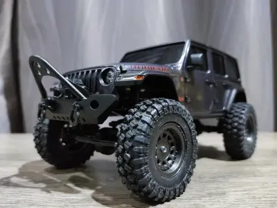 Mini-Z 4x4 Jeep Front Bumper 2 Designs 3D print model