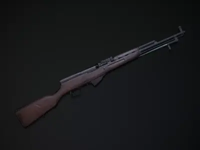 SKS - CKC Low-poly 3D model