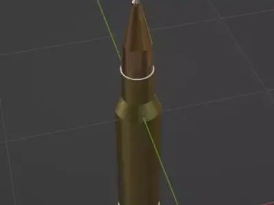 5 56 bullet Free 3D model