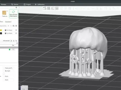 Custom3Dprint Minifigure Accessory - Minifigure Hair S2 - 112 3D print model