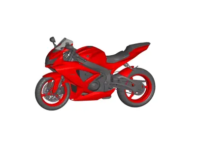 Suzuki GSX 750 3D model