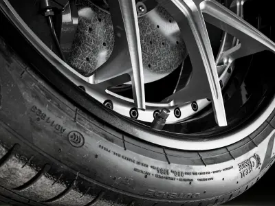 Pirelli P ZERO PZ4 255 40 R23 3D model