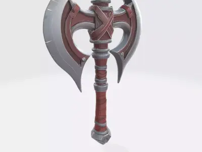 Battle Axe 2 3D model