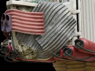 Junk Spaceship 3D model